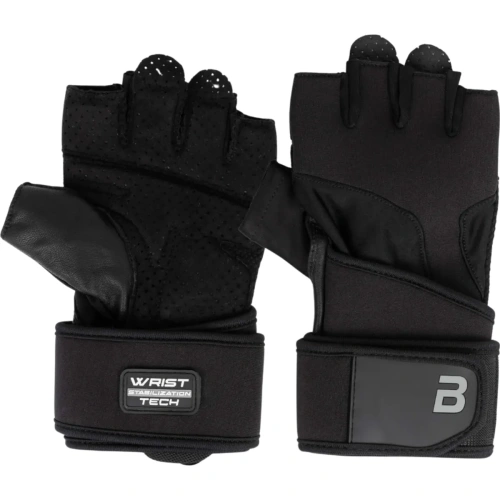 KYLE wrist support leather gloves / treeningkindad | Vingrošanas ci...