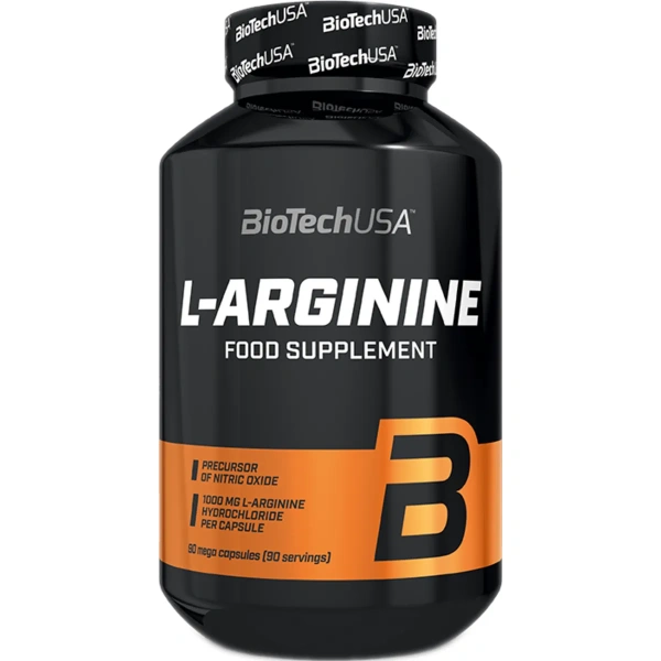 L-Arginine - 90 kapsulių | BiotechUSA