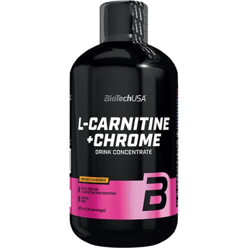 L-Carnitine Liquid + Chrome | BiotechUSA