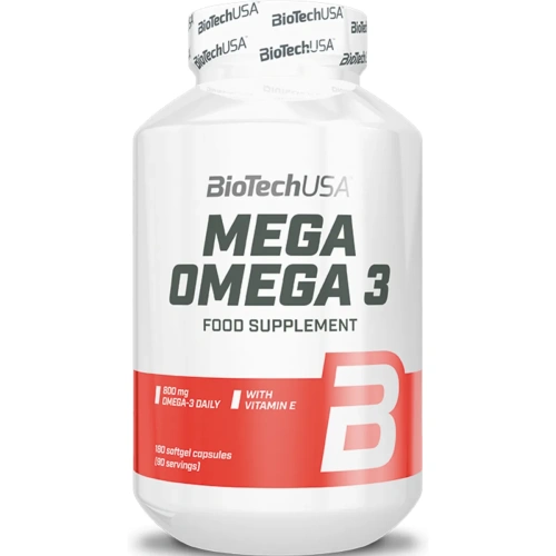 Mega Omega 3 - 180 kapsulas | BiotechUSA