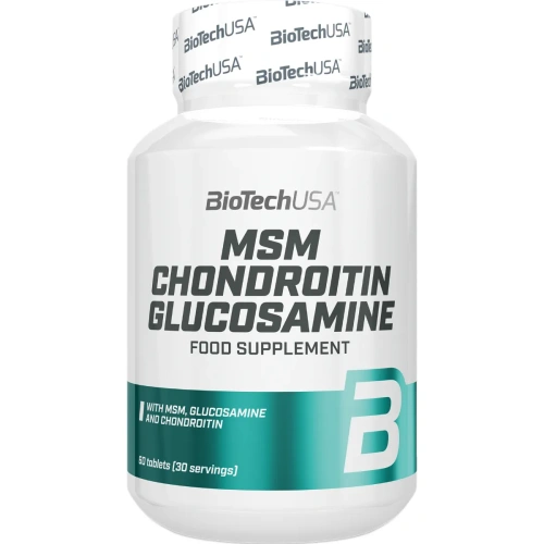 MSM Chondroitin Glucosamine 60 tbl | BiotechUSA
