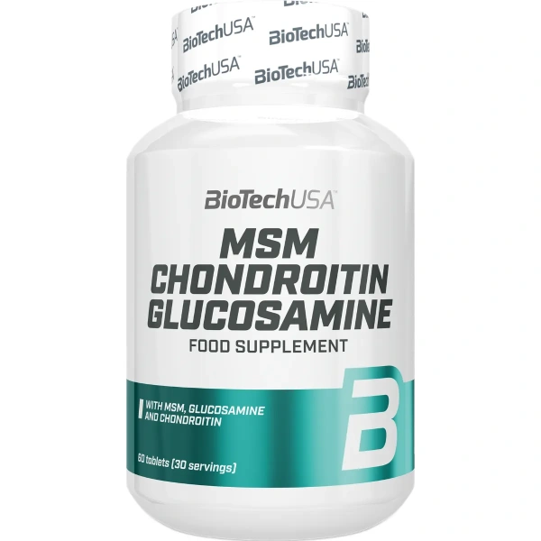 MSM Chondroitin Glucosamine 60 tbl | BiotechUSA