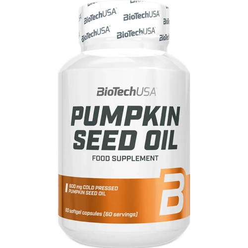 Pumpkin Seed Oil (Kõrvitsaseemneõli), 60 caps | BiotechUSA