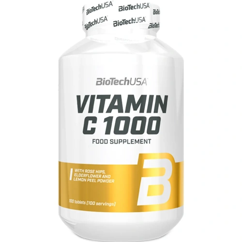 Vitamin C1000 BioTechUSA | 1000 mg Vitamin C per Tablet