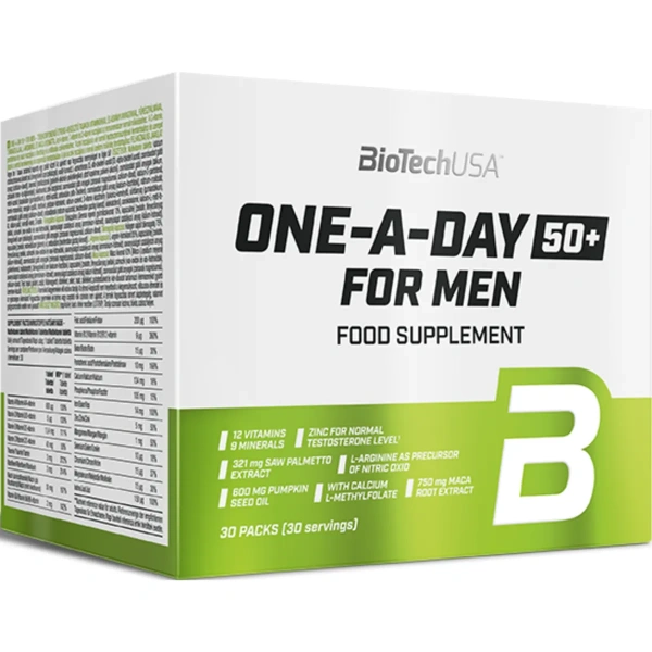 One a day 50+ for men 30 pack | BiotechUSA