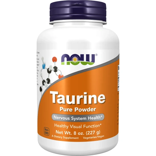 NOW Foods Taurine, Pure Powder, 227g | Now Foods