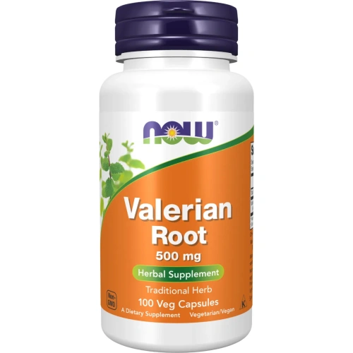 NOW Foods Valerian Root, 500mg, 100 vcaps | Superfoods & Greens – O...
