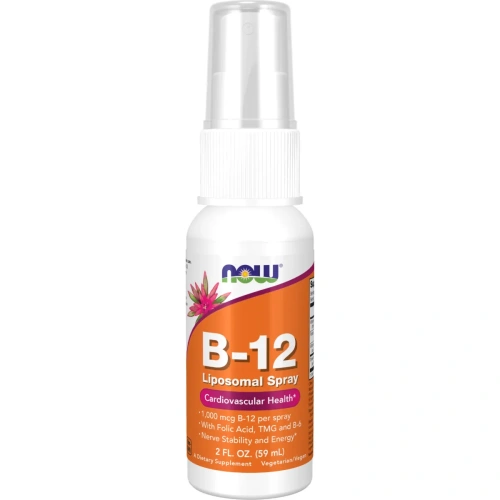 NOW Foods Vitamin B-12, Liposomal Spray - 59 ml | Now Foods