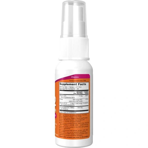 NOW Foods Vitamin B-12, Liposomal Spray - 59 ml | Now Foods