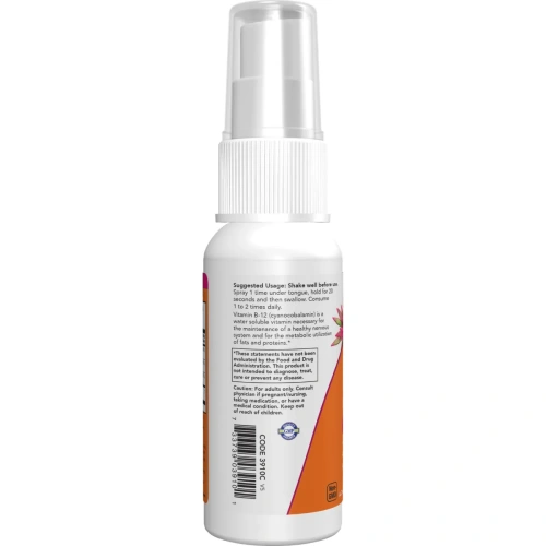 NOW Foods Vitamin B-12, Liposomal Spray - 59 ml | Now Foods
