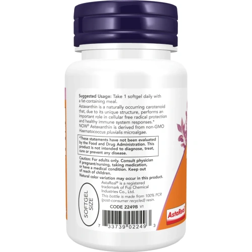 Now Foods, Astaxanthin Extra Strength, 10 mg, 30 Softgels | Now Foods