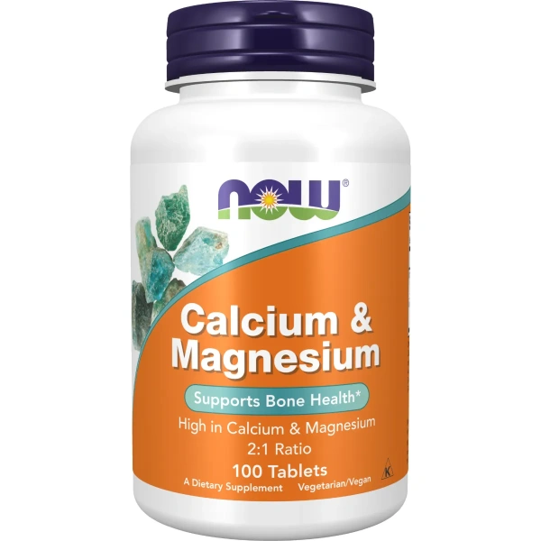 Now Foods - Calcium & Magnesium 100tab | Now Foods
