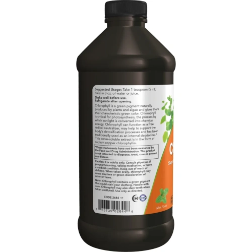 Now Foods, Chlorophyll Liquid (Klorofüll), 473ml | Now Foods