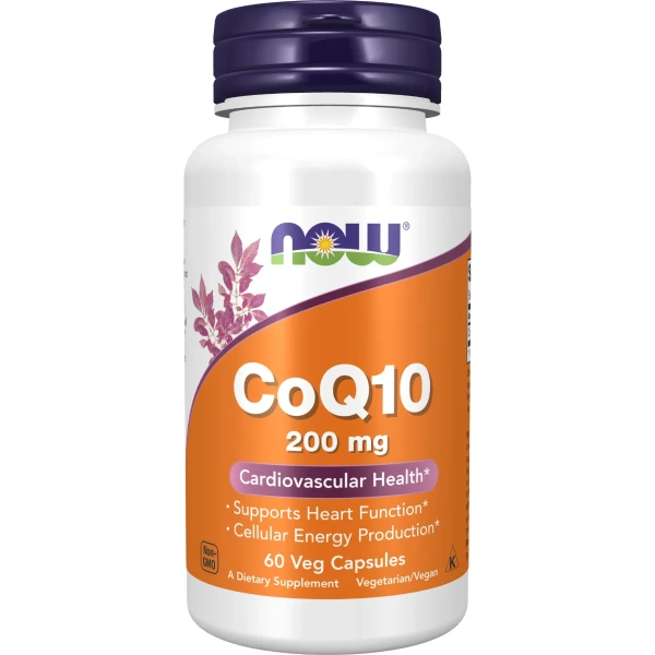 Now Foods, CoQ10, 200 mg, 60 kapslit | Now Foods
