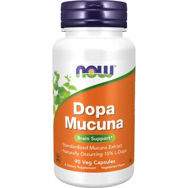 NOW Foods, Dopa Mucuna, 90 Veg Capsules | Now Foods