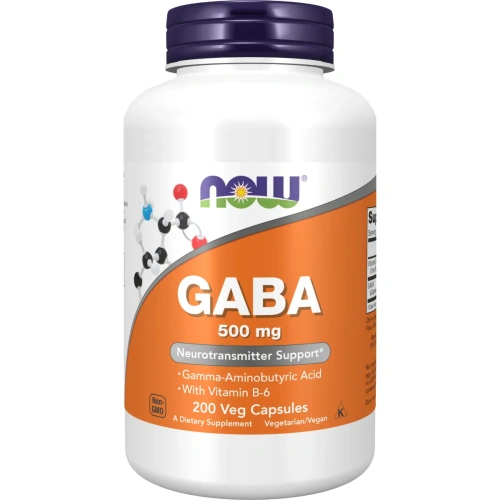 Now Foods, GABA, 500 mg, 200 kapslit | Muud aminohapped – Osta kohe...