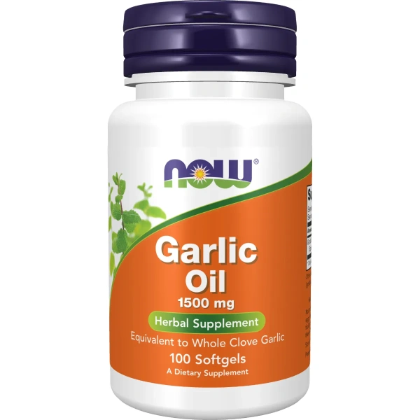 Now Foods, Garlic Oil, 1500 mg, 100 Softgels | Now Foods