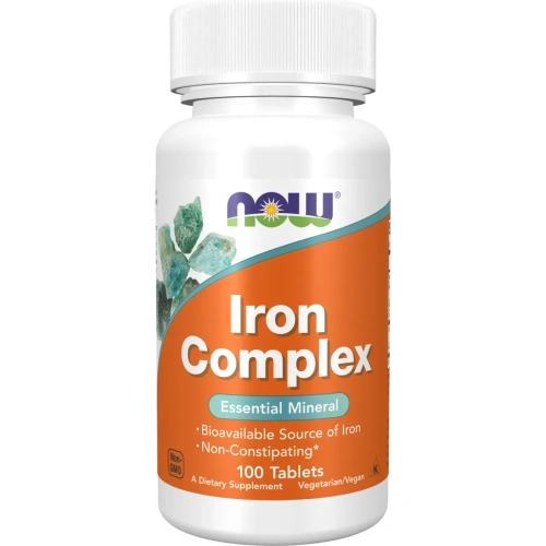 Now Foods, Iron Complex, 100 tabs | Now Foods