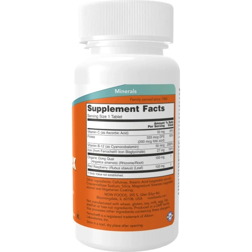 Now Foods, Iron Complex, 100 tabs | Now Foods