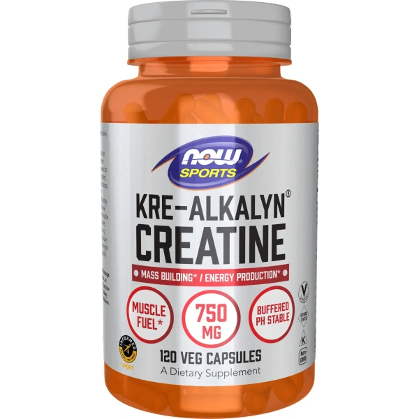 Now Foods, Kre-Alkalyn Creatine, 120 Capsules | Now Foods
