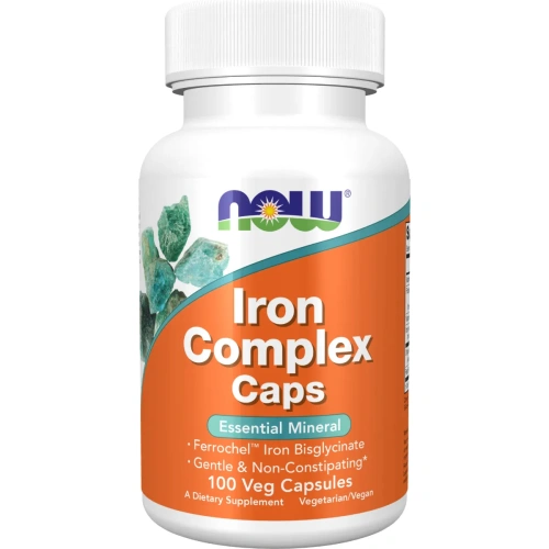 Now Foods, Iron Complex Caps, 100 Veg Capsules | Now Foods
