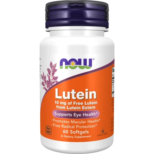 Now Foods, Lutein, 10 mg, 60 Softgels | Now Foods