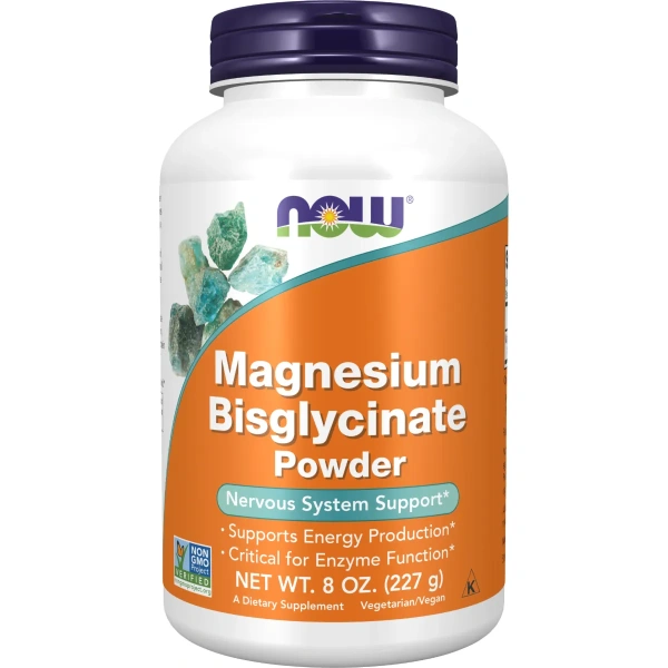 Now Foods, Magnesium Bisglycinate Powder, 8 oz (227 g) | Now Foods