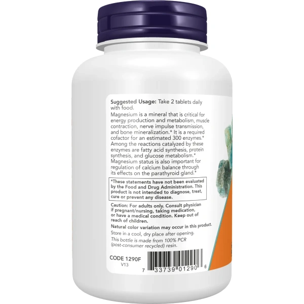 Now Foods, Magnesium Citrate (Magneesiumtsitraat), 200 mg, 100 tabletti | Now Foods
