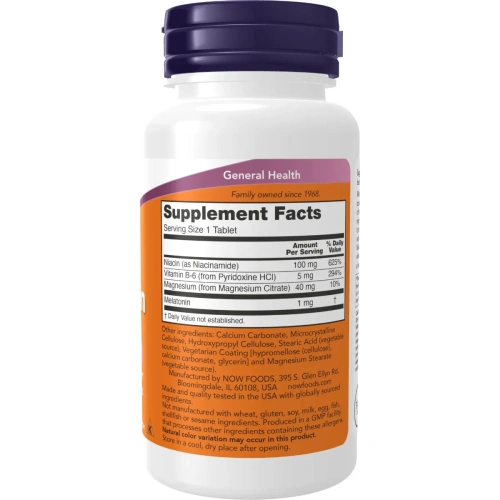 Now Foods, Melatonin, 1 mg, 100 Tablets | Now Foods