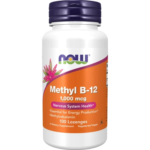 Methyl B-12, 1000 mcg, 100 Lozenges | Now Foods