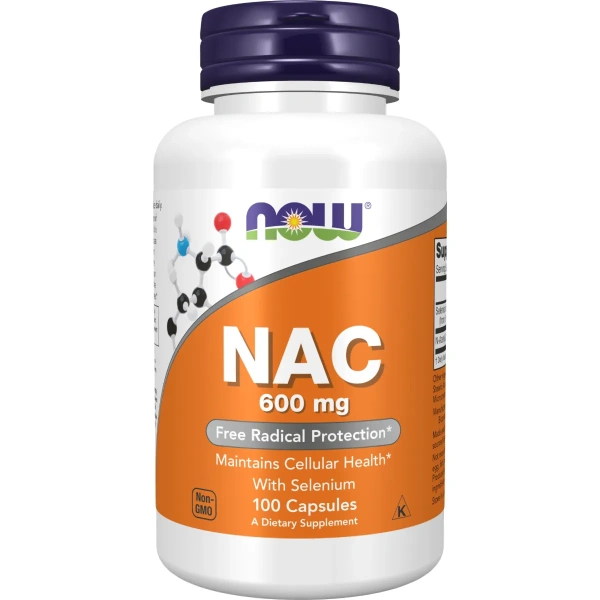 NOW Foods, NAC with Selenium, 100 Capsules | Now Foods