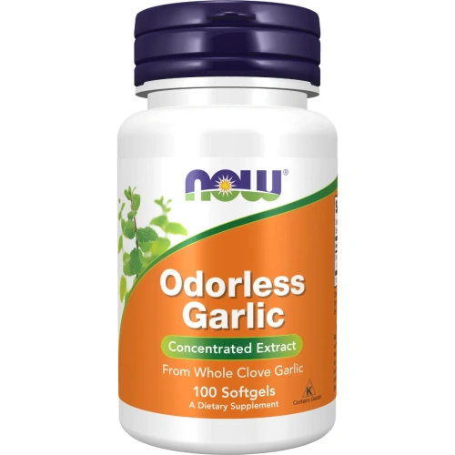 Now Foods, Odorless Garlic (Lõhnatu küüslauguõli), Concentrated Extract, 100 geelkapslit | Now Foods