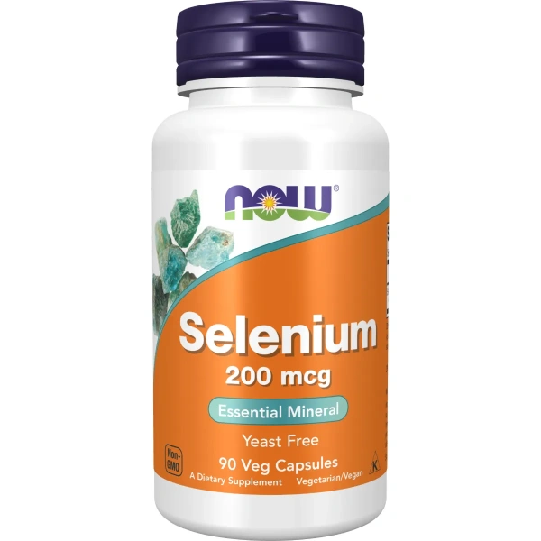 Now Foods, Selenium 200mcg, 90caps | Now Foods