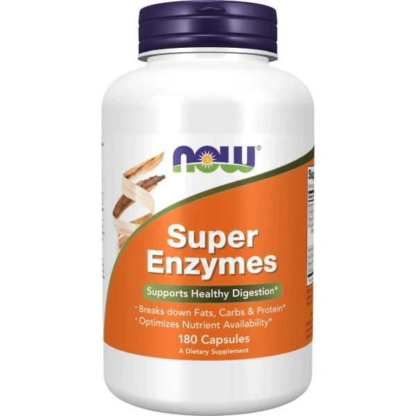 Now Foods, Super Enzymes (Super ensüümid), 180 kapslit | Now Foods