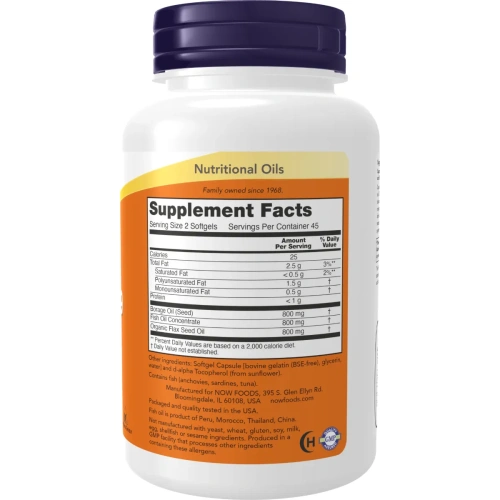 Now Foods, Super Omega 3-6-9, 1200 mg, 90 geelkapslit | Vitamiinit ... 2