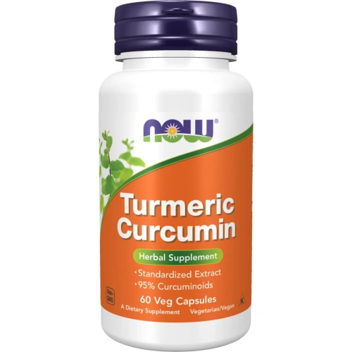 Now Foods, Turmeric Curcumin, 60 Veg Capsules | Antioksüdandid – Ку...