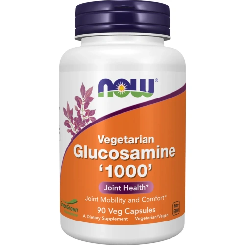 NOW Foods, Vegetarian Glucosamine '1000', 90 Veg Capsules | Sąnarių...