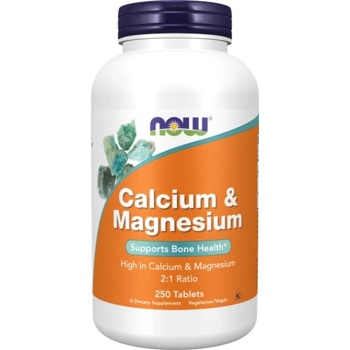 Now Foods - Calcium & Magnesium 250tab | Vitamiinit / Mineraalit – ...