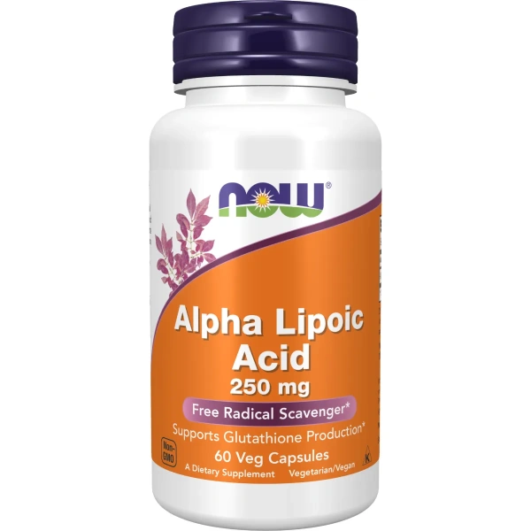 Now Foods, Alpha Lipoic Acid, 250 mg, 60 Veg Capsules | Now Foods