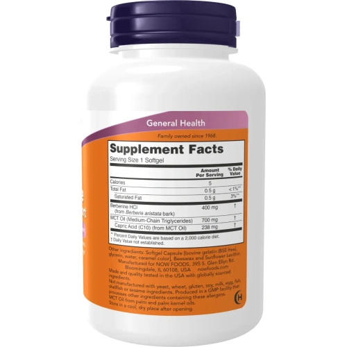 Now Foods, Berberine Glucose Support, 90 Softgels | Antioksidantai ... 2