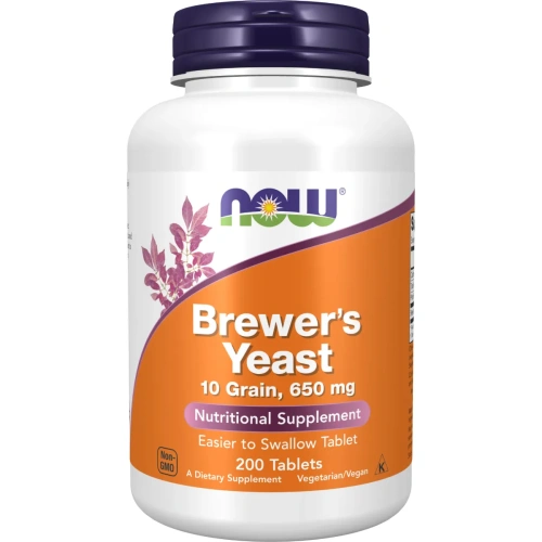 Now Foods, Brewer's Yeast (Õllepärm), 200 Tabletti | Superfoodid & ...