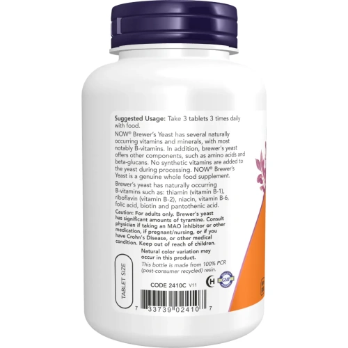 Now Foods, Brewer's Yeast, 200 Tablets | Now Foods