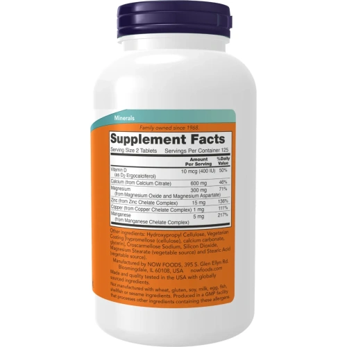 Now Foods, Calcium Citrate (Kaltsiumtsitraat), 250 tabletti | Kalsi... 2