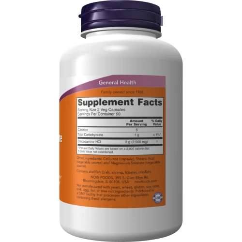 Now Foods, Glucosamine '1000', 180 Veg Capsules | Liigestele – Osta... 2