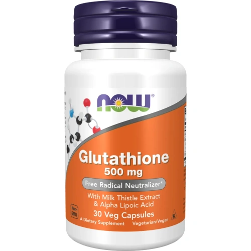 Now Foods, Glutathione (Glutatioon), 500 mg, 30 kapslit | Antioksüd...