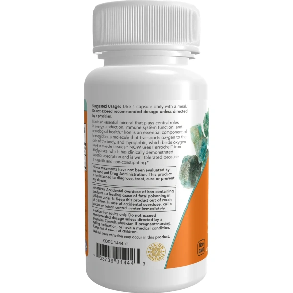 Iron, Double Strength, 36 mg, N90 | Now Foods