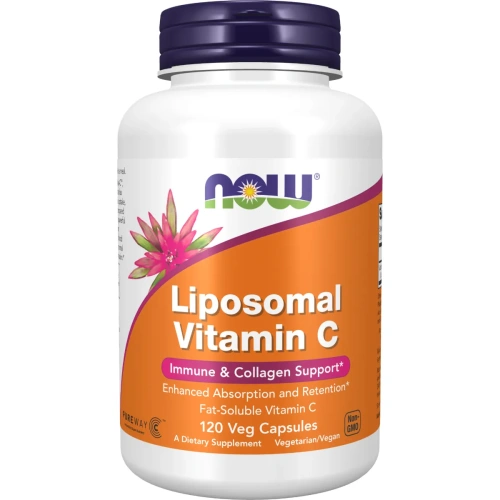 NOW Foods, Liposomal Vitamin C, 120 Veg Capsules | Now Foods