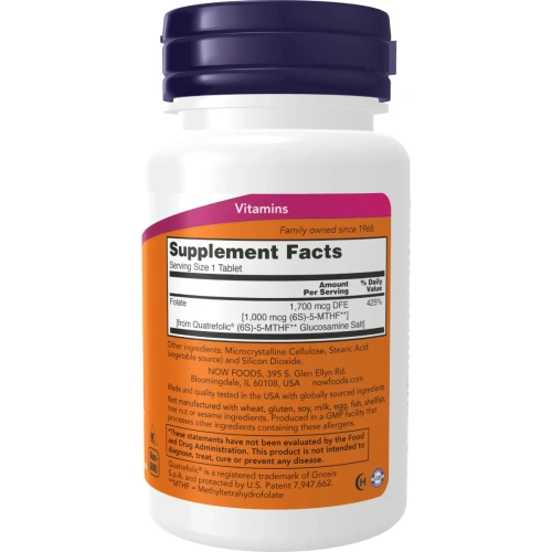 Methyl Folate, 1000 mcg, 90 Tablets | Vitamins and Minerals – Buy N... 2