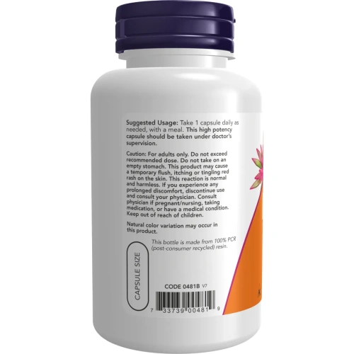 Now Foods, Niacin, 500 mg, 100 Capsules | Now Foods