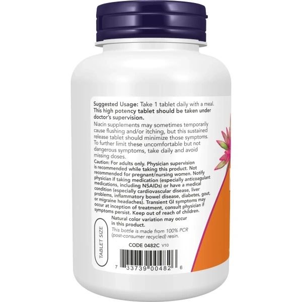 Now Foods, Niacin (Niatsiin), 500 mg, 250 tablets | Now Foods